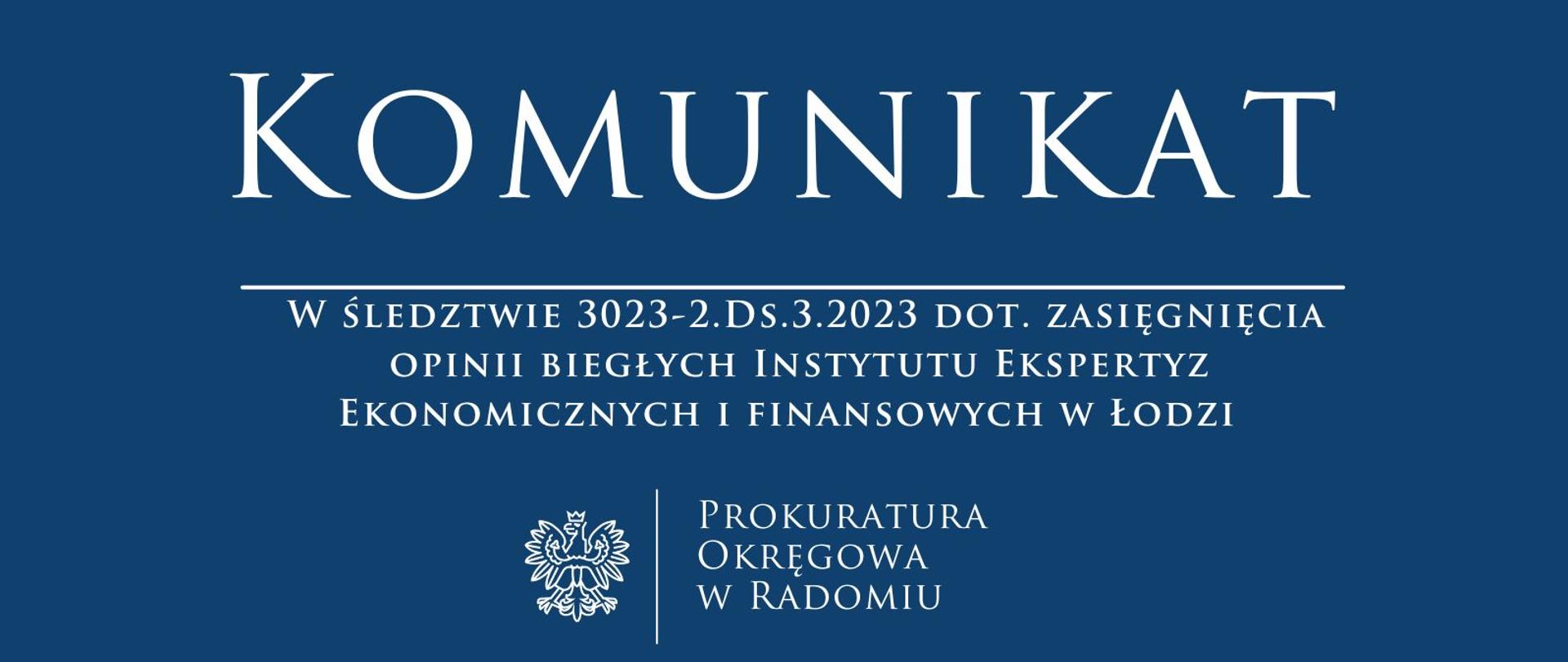 Komunikat 3023-2Ds.3.2023