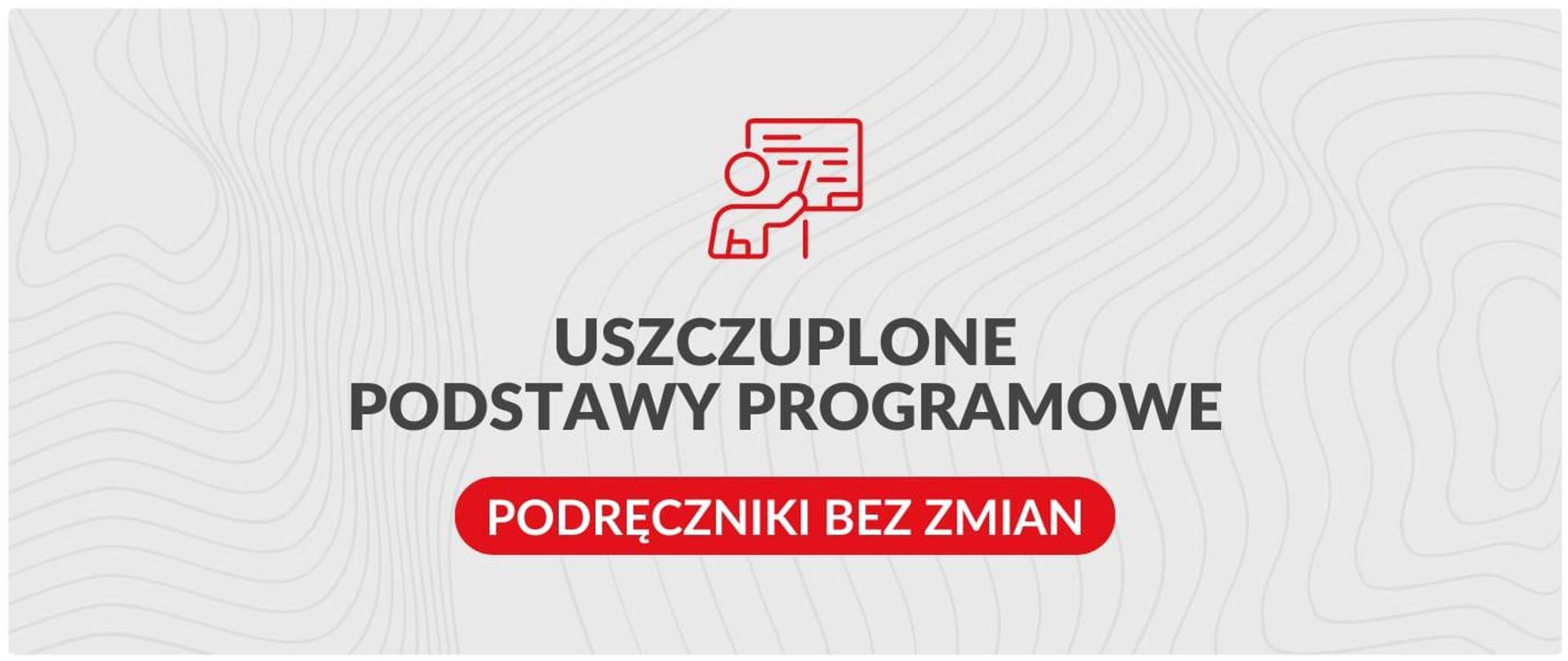 plansza tytułowa uszczuplone podstawy programowe podręczniki bez zmian