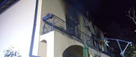 Pożar budynku mieszkalnego w miejscowości Rosiejów.