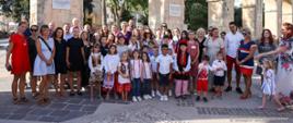 Spotkanie zPani Agaty Kornhauser-Dudy z polskimi dziećmi na Malcie 