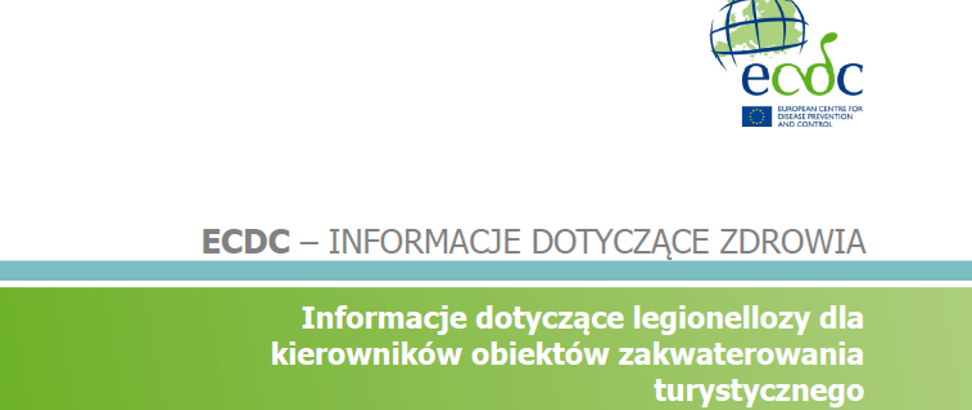 Informacje dla kierowników obiektów zakwaterowania