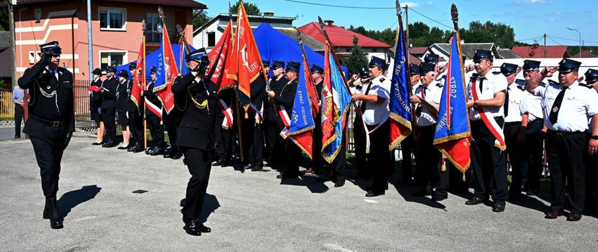 Uroczysty apel z okazji 100 – lecia Ochotniczej Straży Pożarnej w Pliskowoli