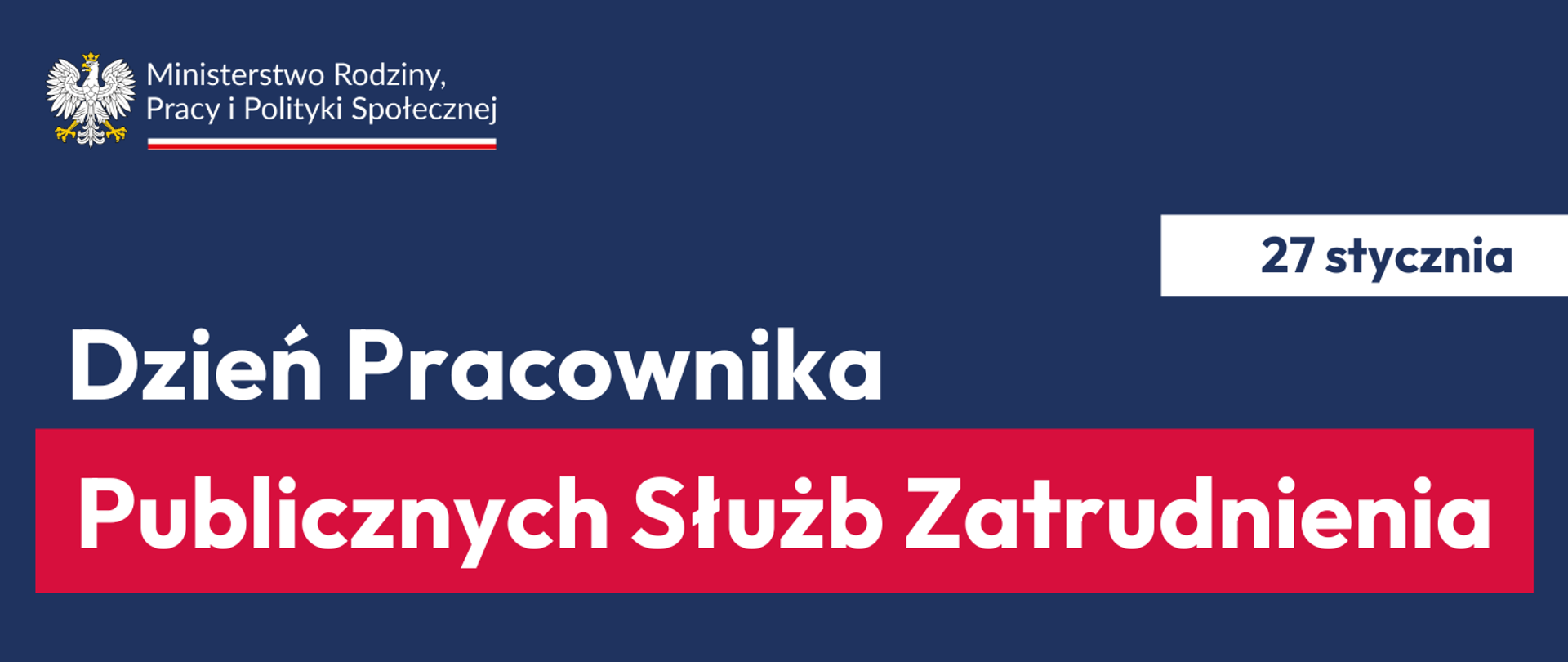 Życzenia dla pracowników Publicznych Służb Zatrudnienia