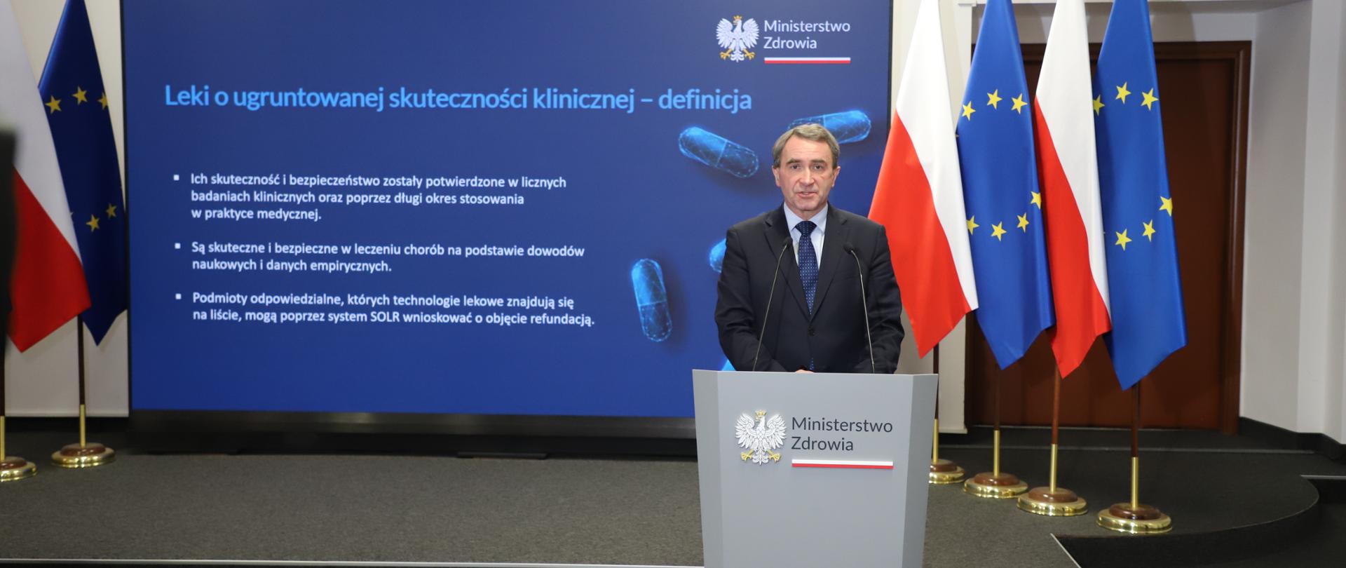 Konferencja na temat pierwszej listy leków o ugruntowanej skuteczności 