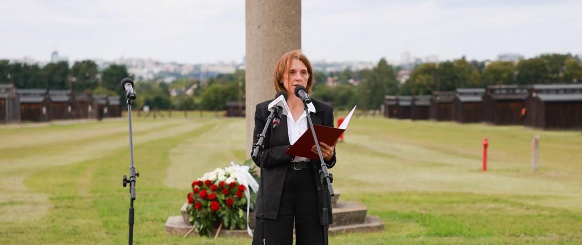 Oddaliśmy hołd więźniom obozu koncentracyjnego na Majdanku na zakończenie Lubliner Festival, fot. Danuta Matloch/MKiDN