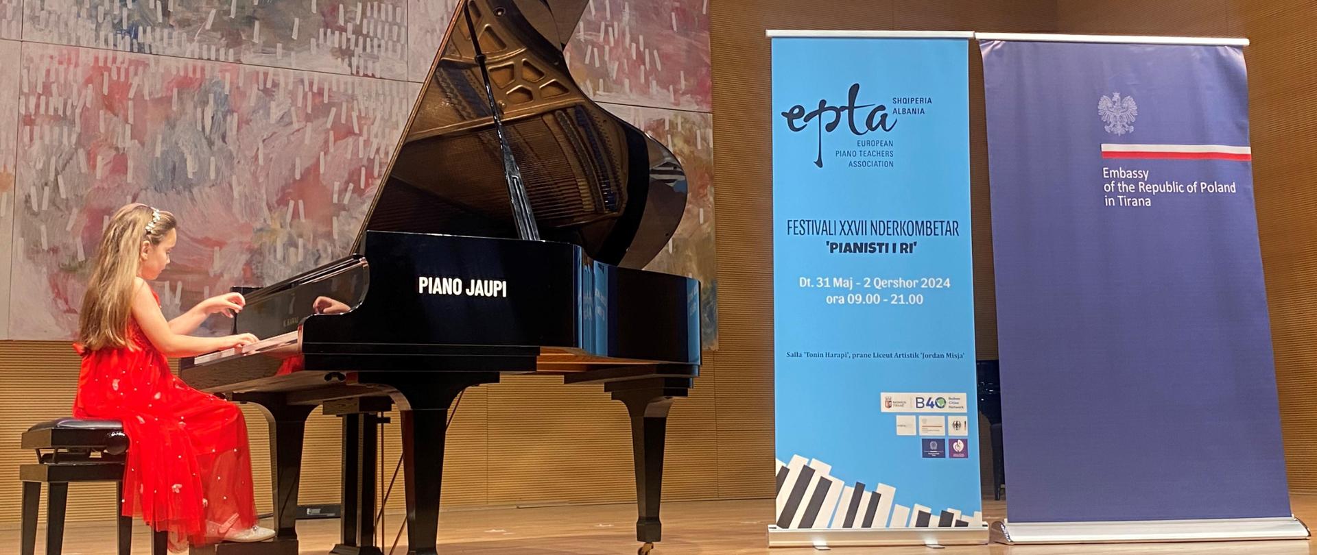 Finał XXVII Międzynarodowego Festiwalu Pianistycznego EPTA Albania „Młody Pianista”