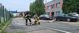 Egzamin kończący szkolenie podstawowe strażaka ratownika OSP 2024 r.