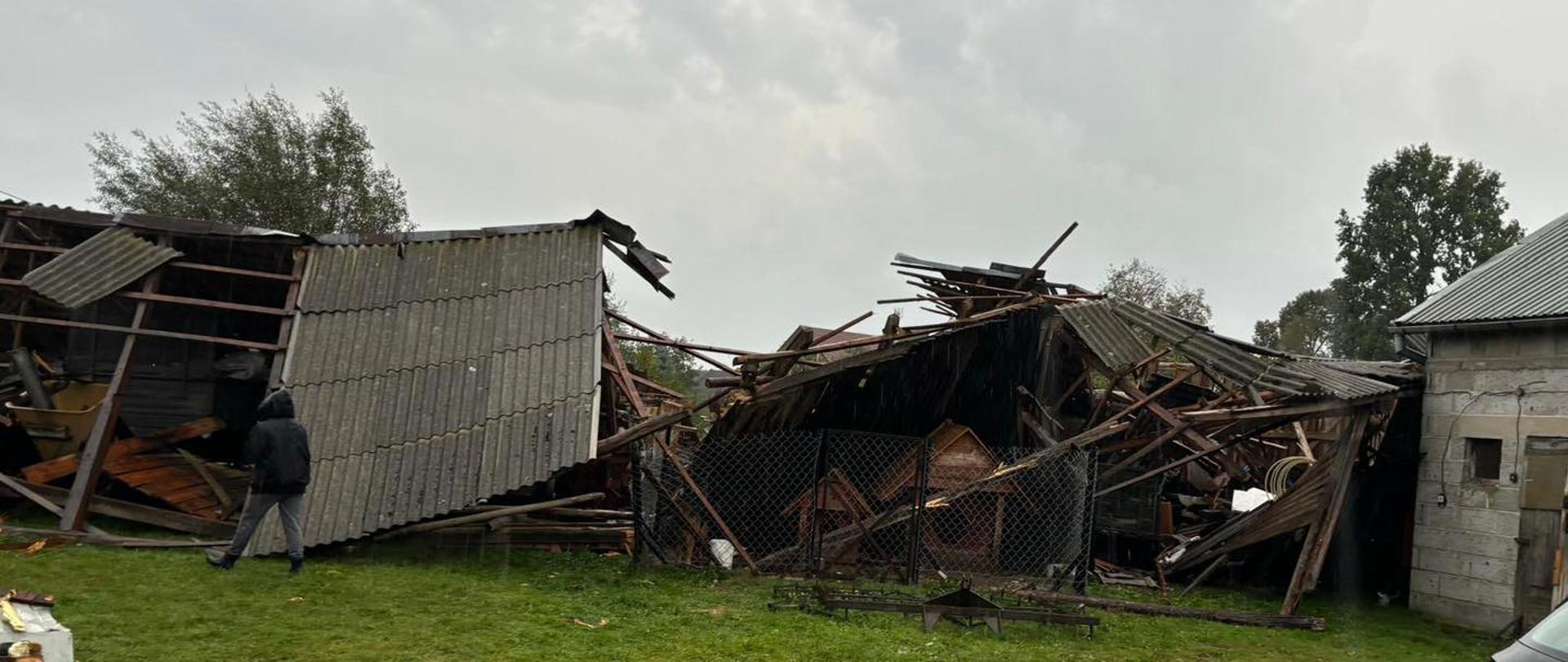 Sytuacja na Mazowszu w związku z przejściem frontu atmosferycznego „Borys”