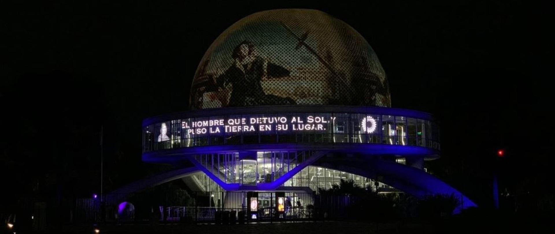 Planetarium w Buenos Aires uczciło 480. rocznicę śmierci polskiego astronoma, który dowiódł słuszności teorii heliocentrycznej. 