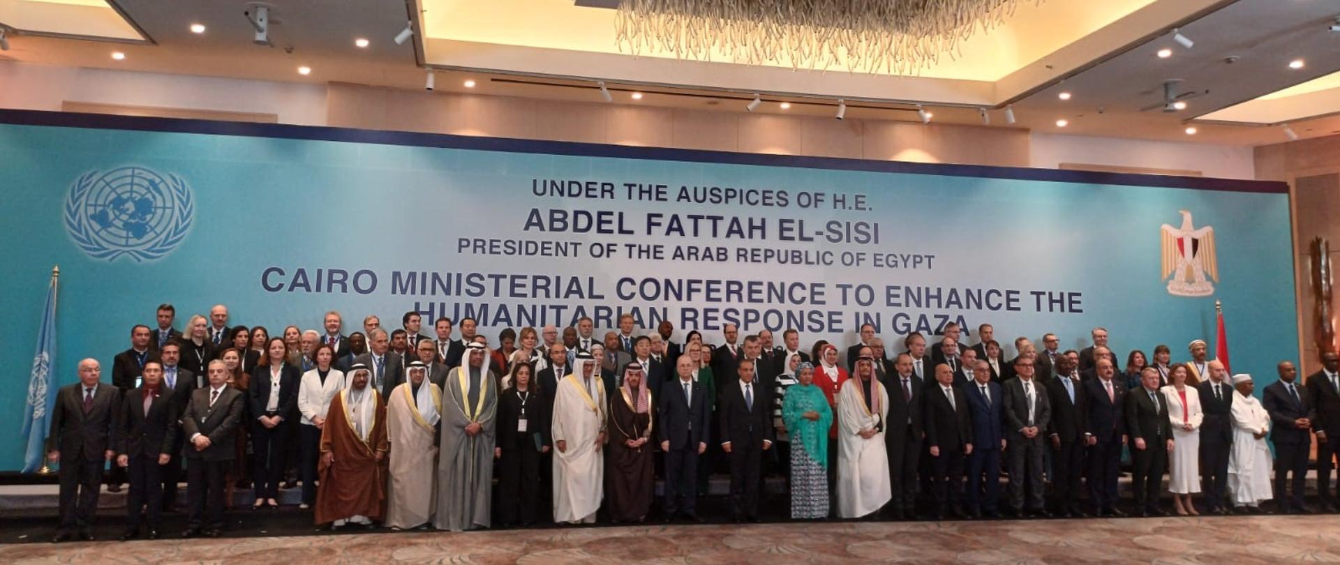 Deputy Minister Anna Radwan-Röhrenschef takes part in International Conference to Enhance Humanitarian Response in Gaza