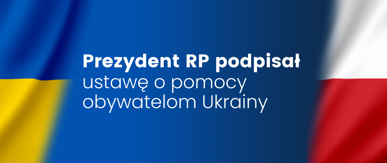 Ustawa O Pomocy Obywatelom Ukrainy Z Podpisem Prezydenta RP ...