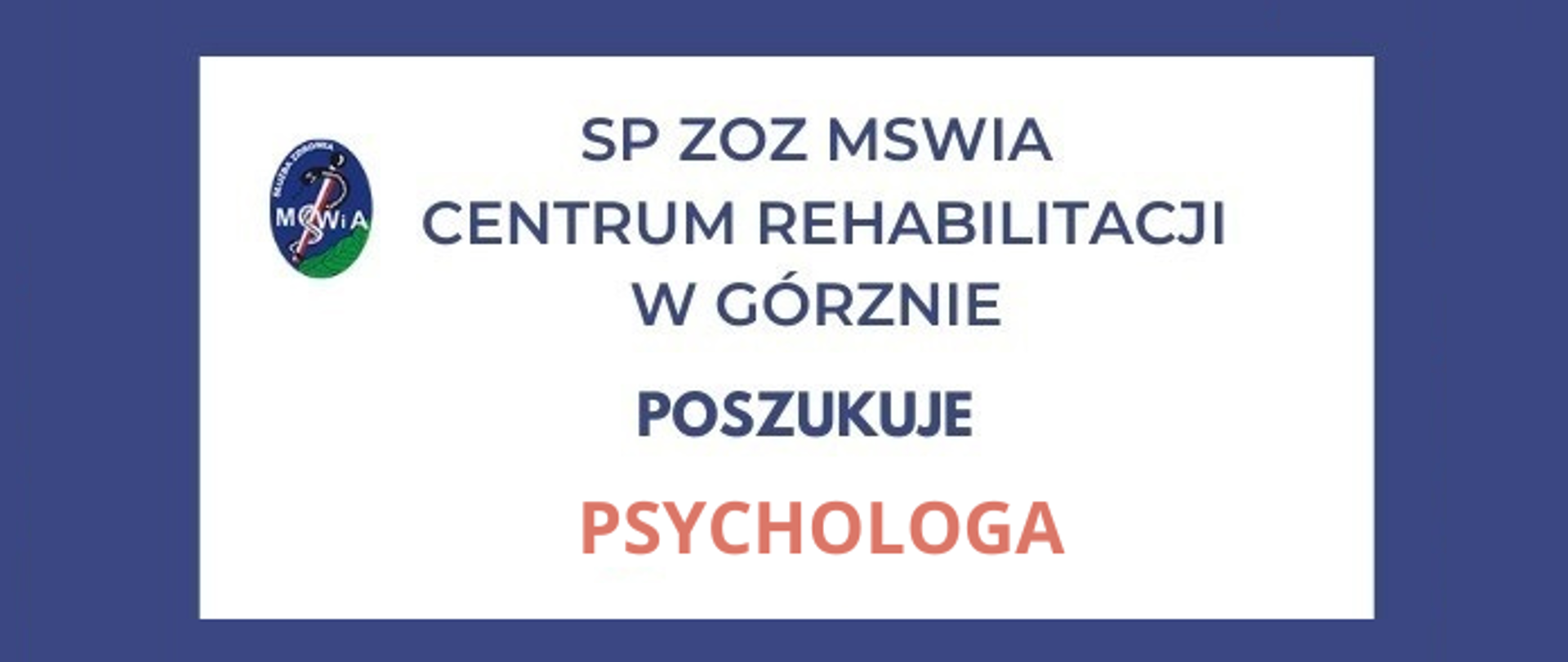 Oferta pracy dla psychologa