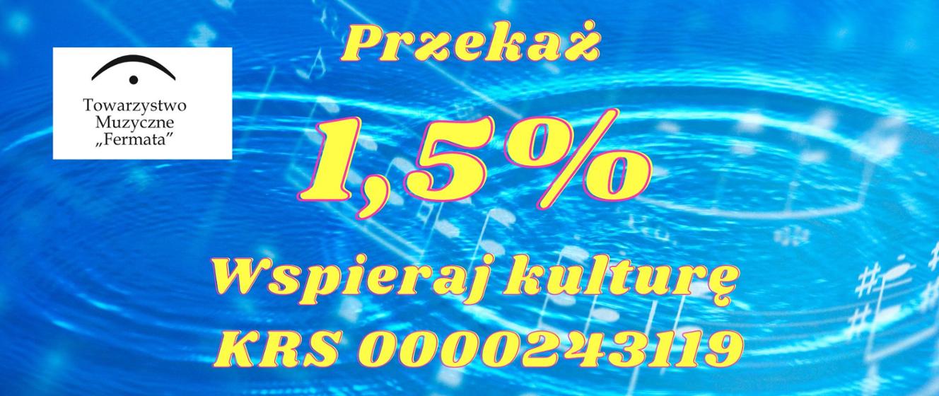 Przekaż 1,5% Swojego Podatku - Wspieraj Kulturę! - Państwowa Szkoła ...