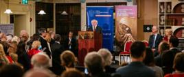 President of Ireland Michael D. Higgins launched the exhibition on Paul Strzelecki on 8 May in the Royal Irish Academy.