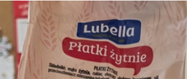 Płatki żytnie Lubella 500 g bok opakowania