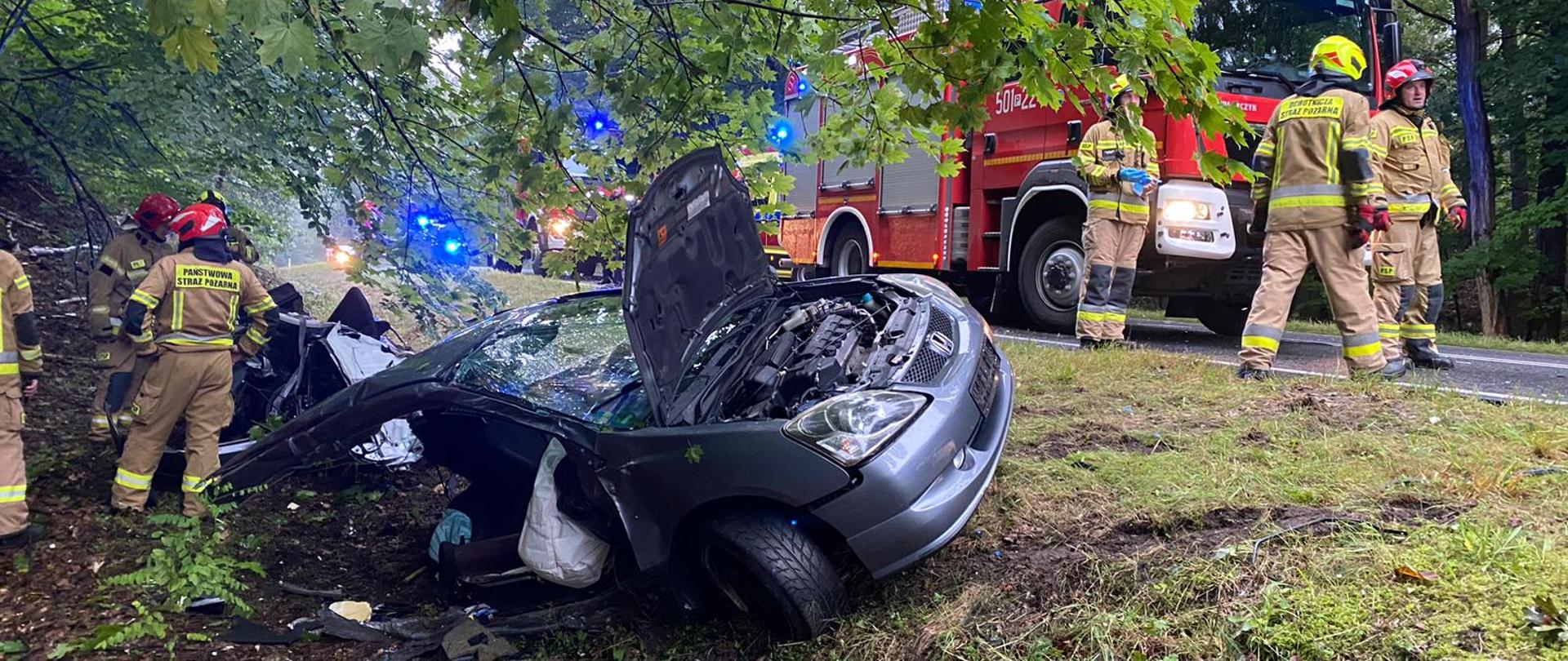 Wypadek Zielona Chojna