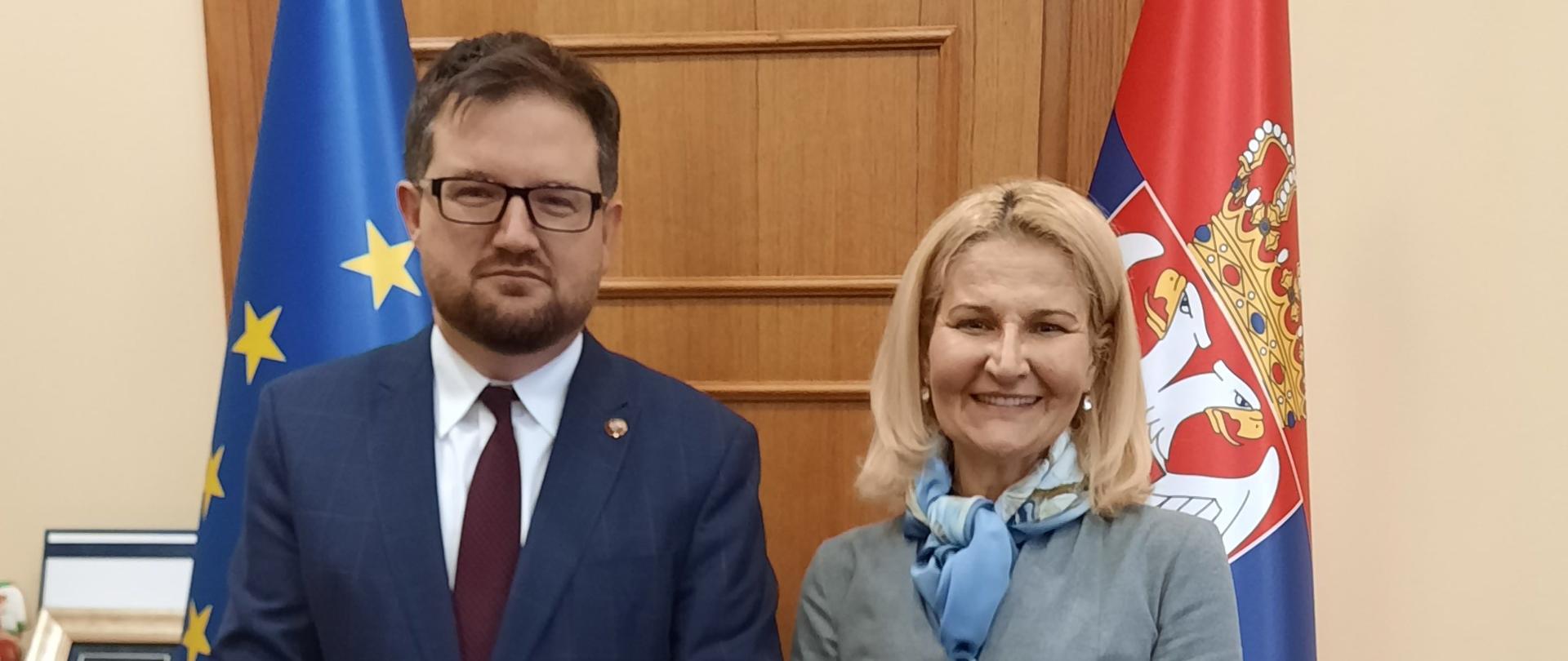 Glavna pitanja pokrenuta tokom razgovora ambasadora Republike Poljske sa ministarkom za evropske integracije prof. Tanjom Miščević bila su u vezi sa napretkom reformi koje sprovode vlasti u Beogradu.