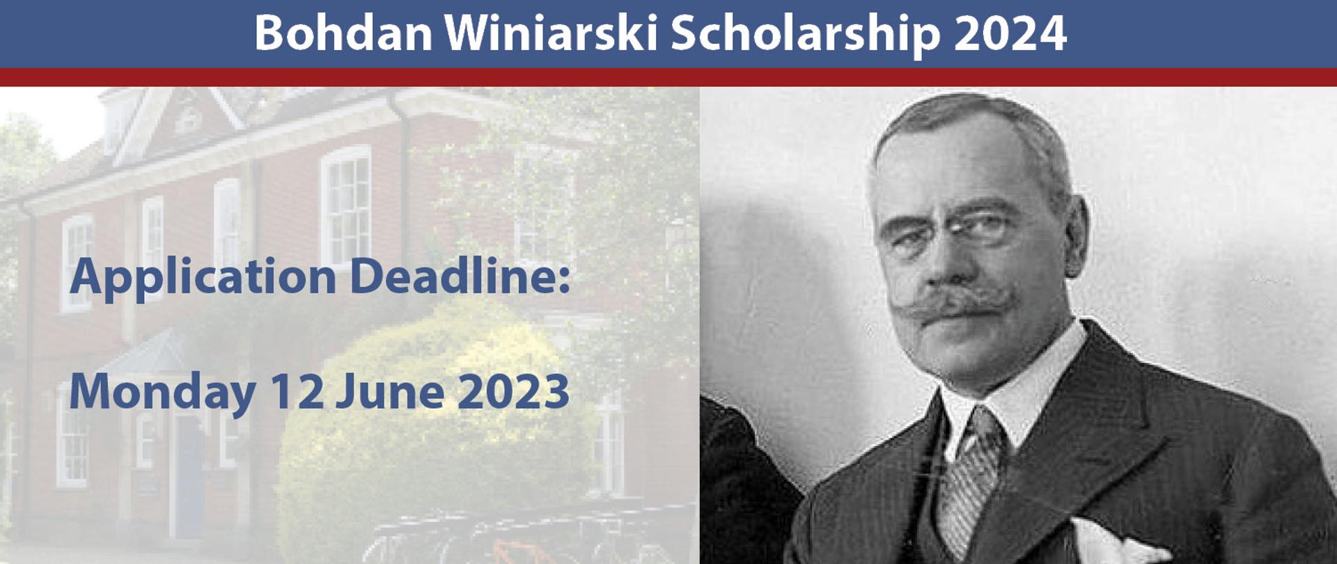 Bohdan Winiarski Scholarship in International Law 2024