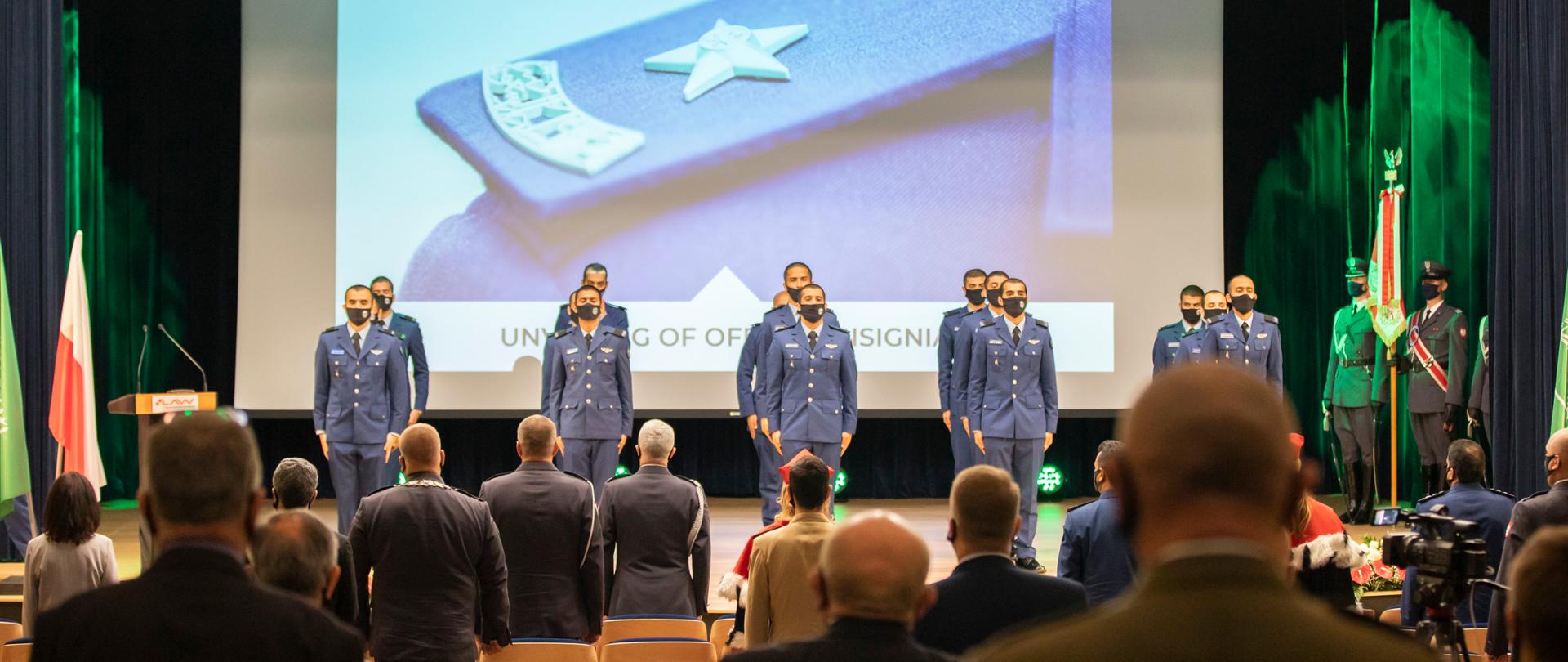 Ceremonia zakończenia studiów przez saudyjskich kadetów - Lotnicza Akademia Wojskowa w Dęblinie