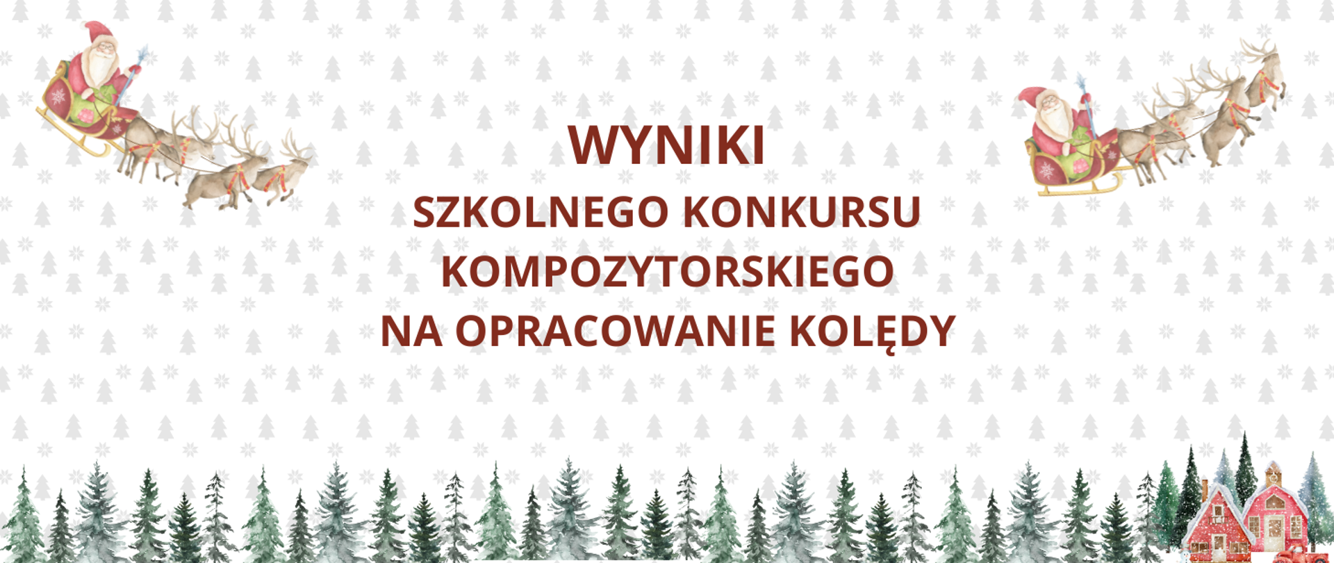 Wyniki szkolnego konkursu kompozytorskiego