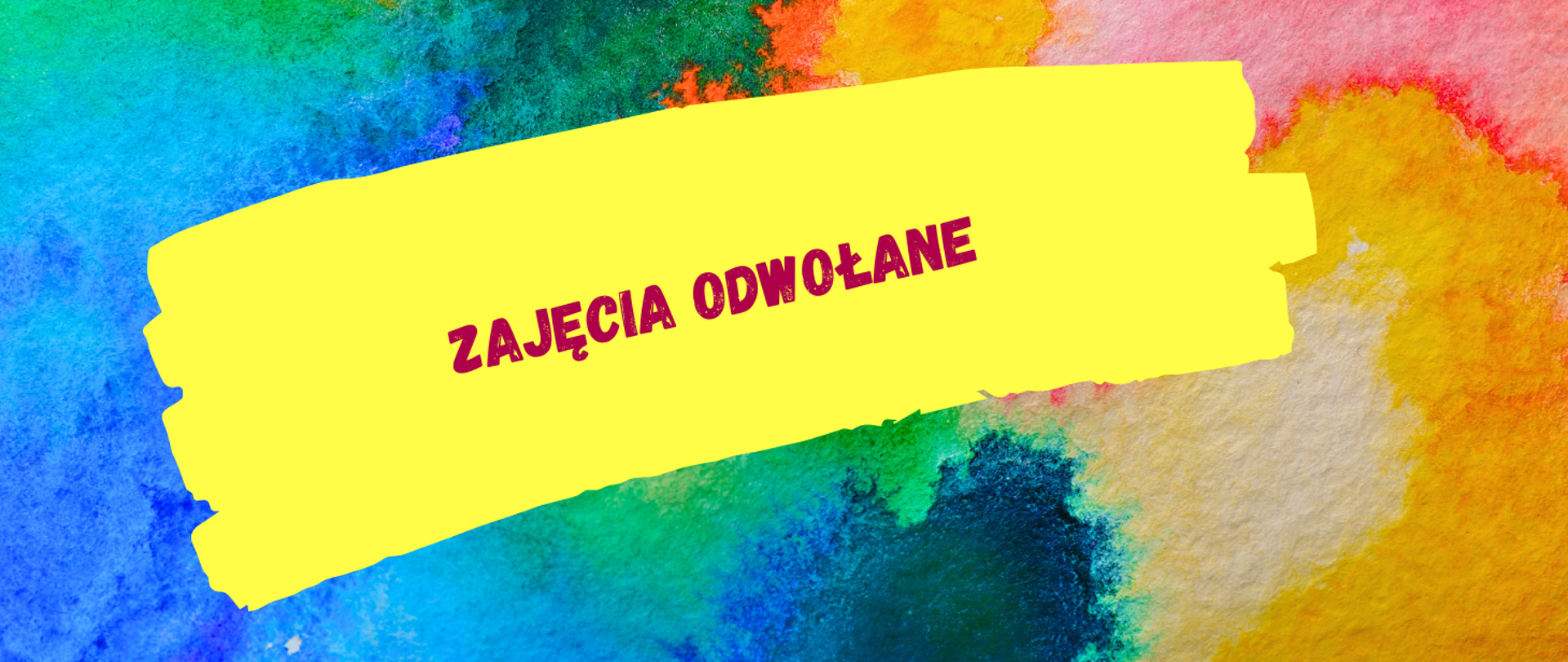 Zajęcia odwołane