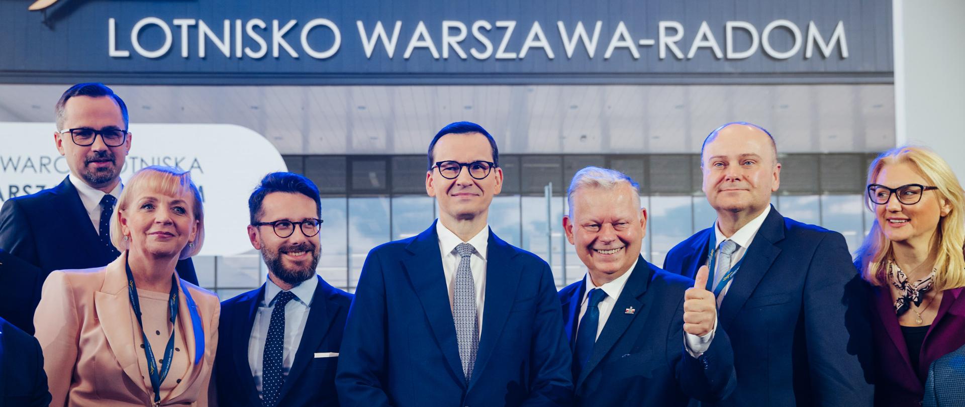 Uroczystość otwarcia Lotniska Warszawa-Radom.