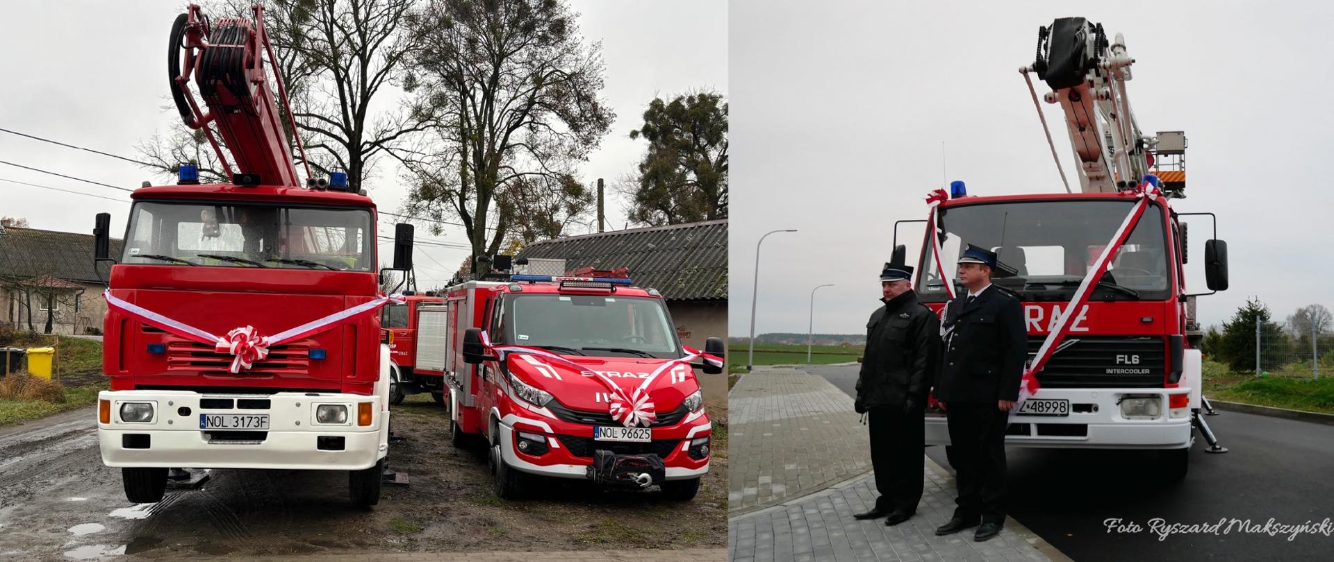 Pojazdy pożarnicze, przekazanie