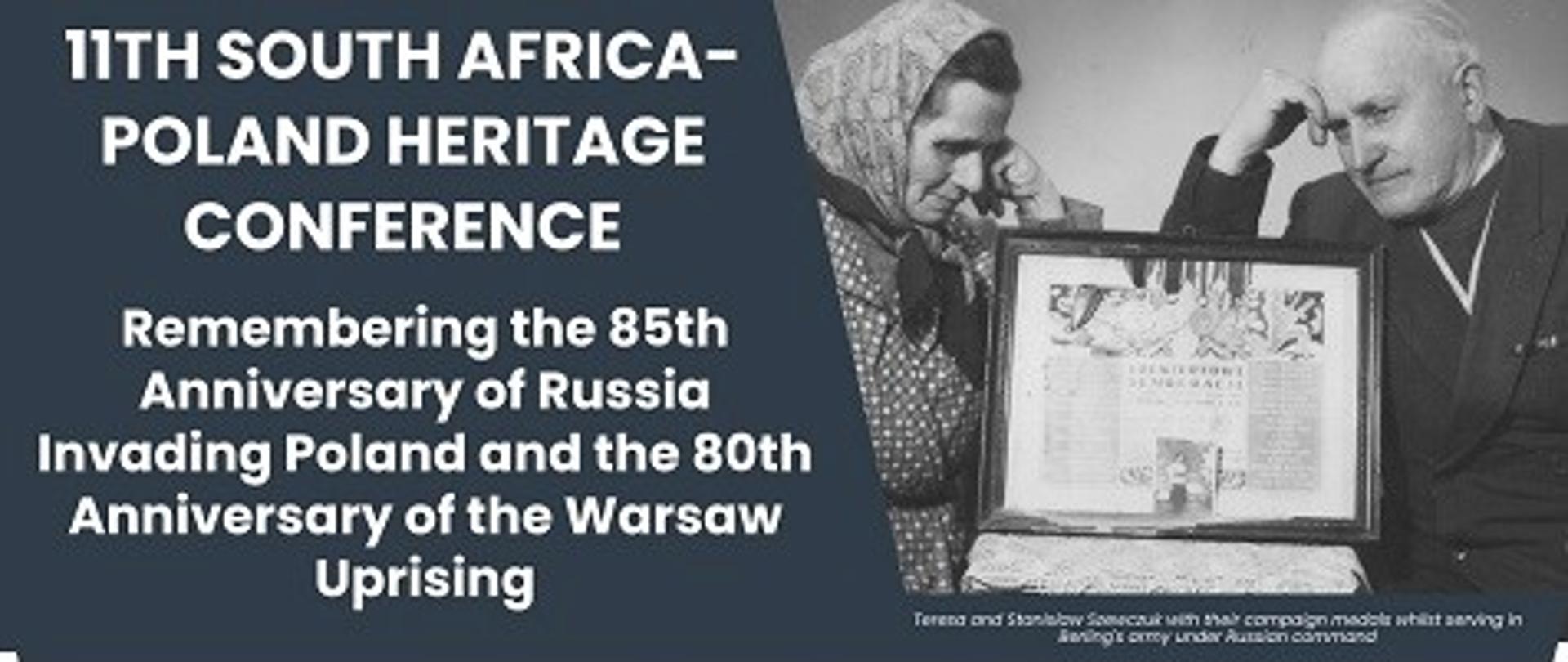 11th South Africa - Poland Heritage Conference