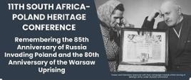 11th South Africa - Poland Heritage Conference