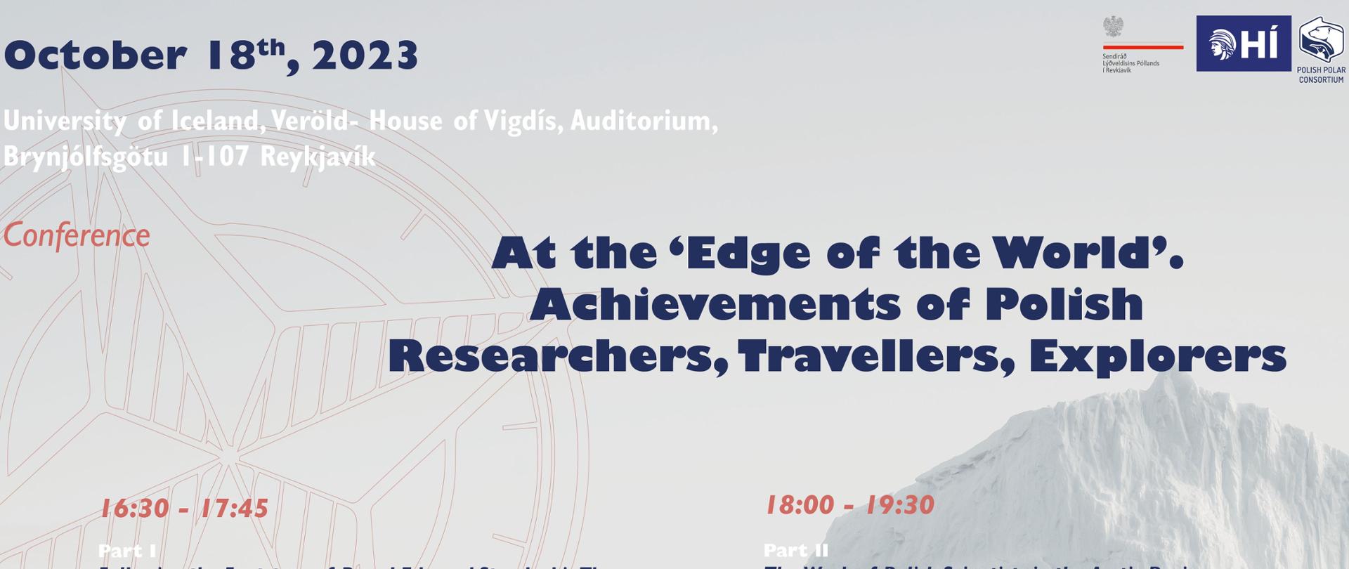 At the 'Edge of the World'. Achievements of Polish Researchers, Travellers, Explorers