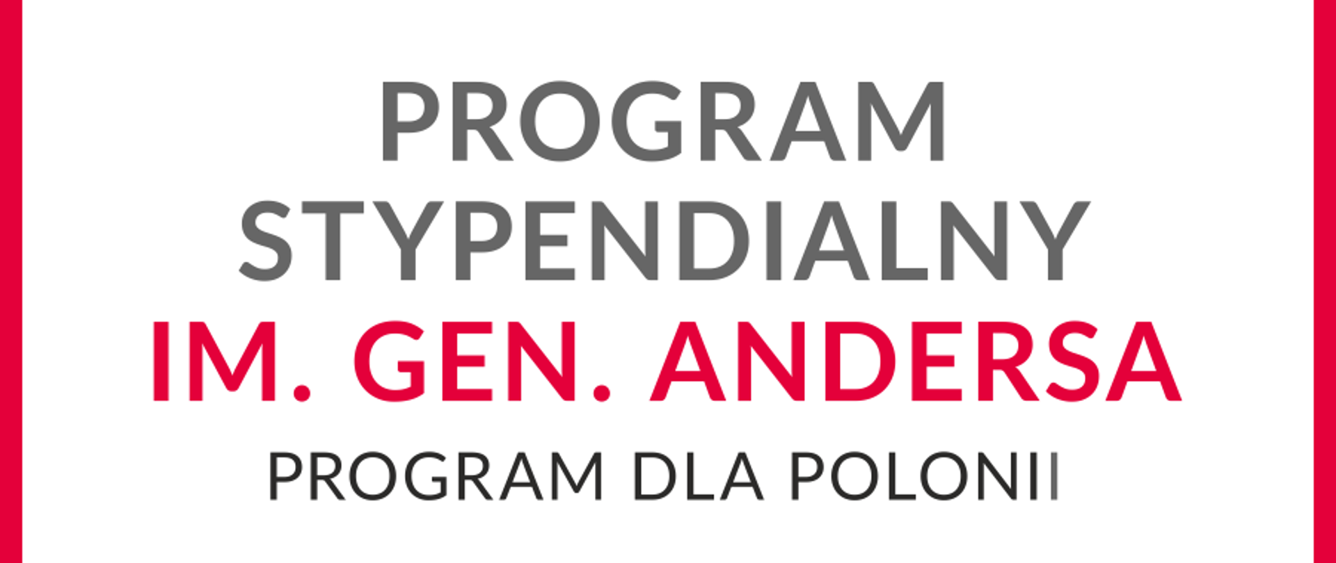 Program stypendialny im Andersa