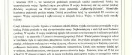 Uroczyste obchody 85. rocznicy wybuchu II wojny światowej we Wrocławiu na Cmentarzu Żołnierzy Polskich. Podczas uroczystości głos zabrali:- Minister Michał Syska Zastępca Szefa Urzędu do Spraw. List Wojewody Dolnośląskiego Macieja Awiżenia odczytał Dyrektor Biura Wojewody Wojciech Skrzypczyk. Jego pełna treść dostępna jest w galerii zdjęć.Kombatantów i Osób Represjonowanych, Paweł Gancarz Marszałek Województwa Dolnośląskiego, Michał Młyńczak Wiceprezydent Wrocławia, Martin Kremer Konsul Generalny Niemiec we Wrocławiu, Marek Mutor – Wicedyrektor Ossolineum, który wygłosił wykład historyczny.