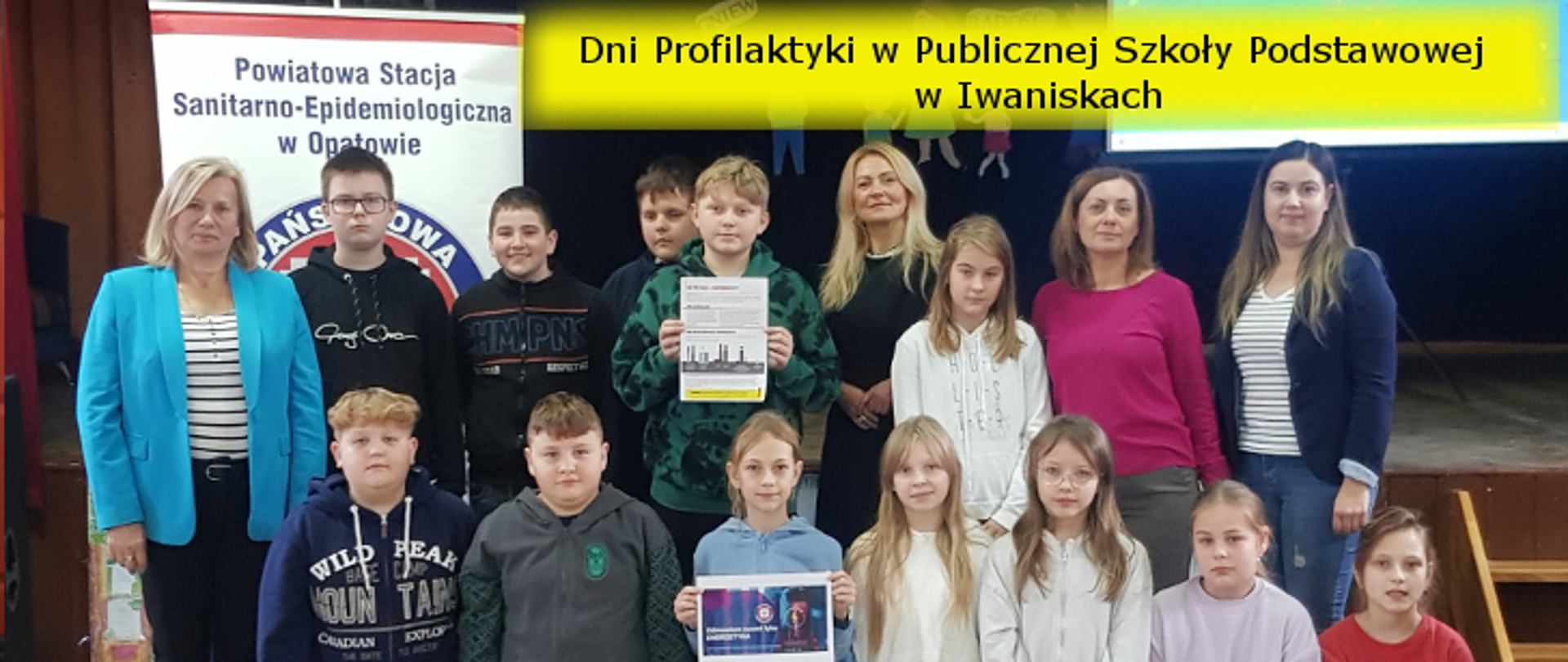 Dni profilaktyki w Publicznej Szkole Podstawowej w Iwaniskach