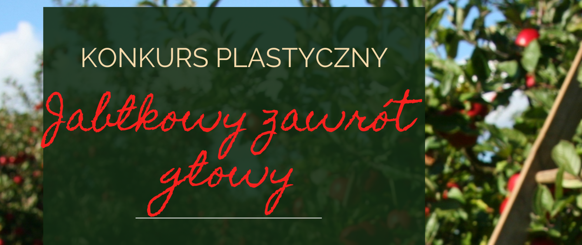  "Jabłkowy zawrót głowy". Konkurs plastyczny dla uczniów klas 1-3 szkół podstawowych powiatu krotoszyńskiego.