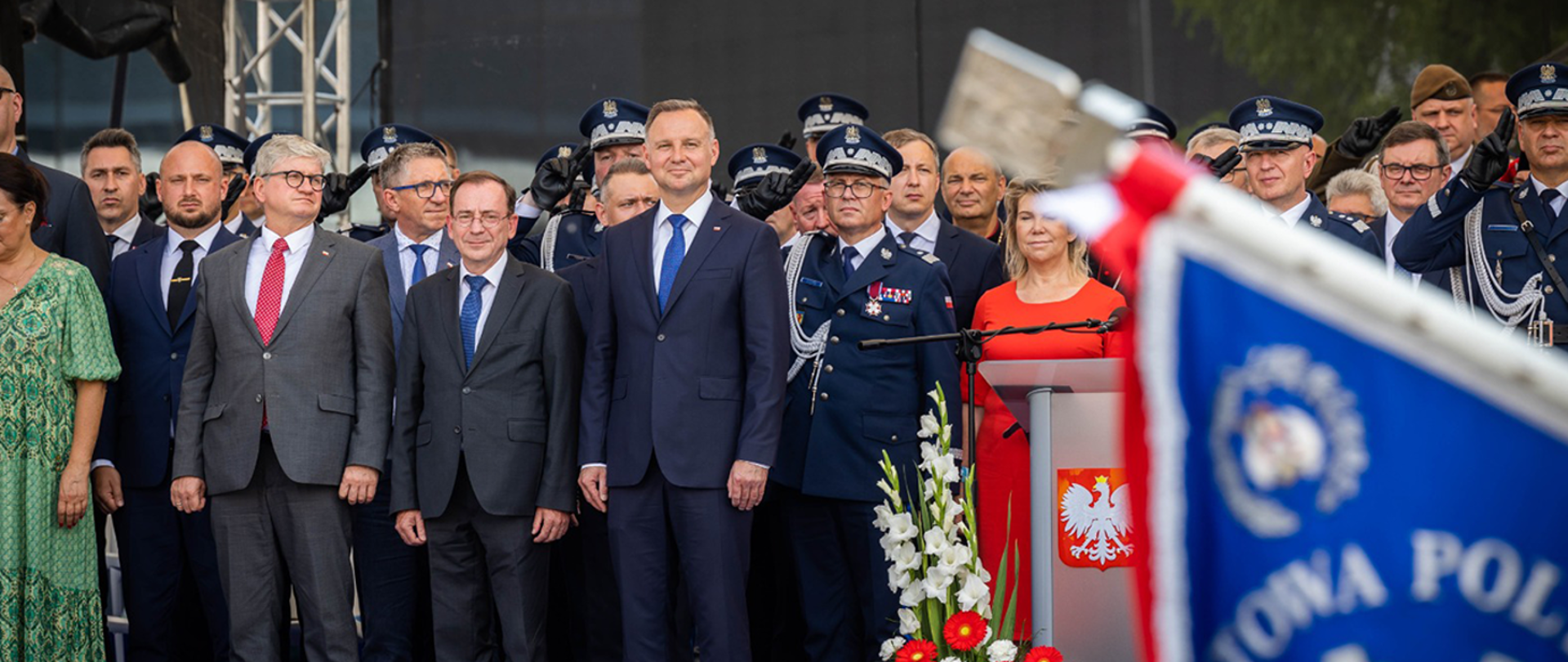 Central Police Day Celebrations with the participation of Minister Mariusz Kamiński.