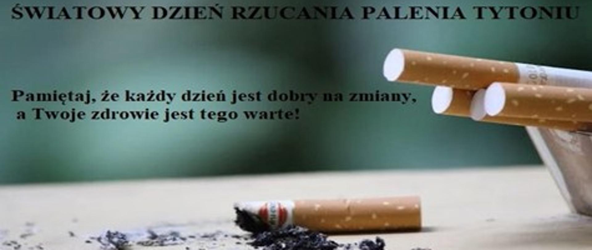 21 listopada 2024 - Światowy Dzień Rzucenia Palenia