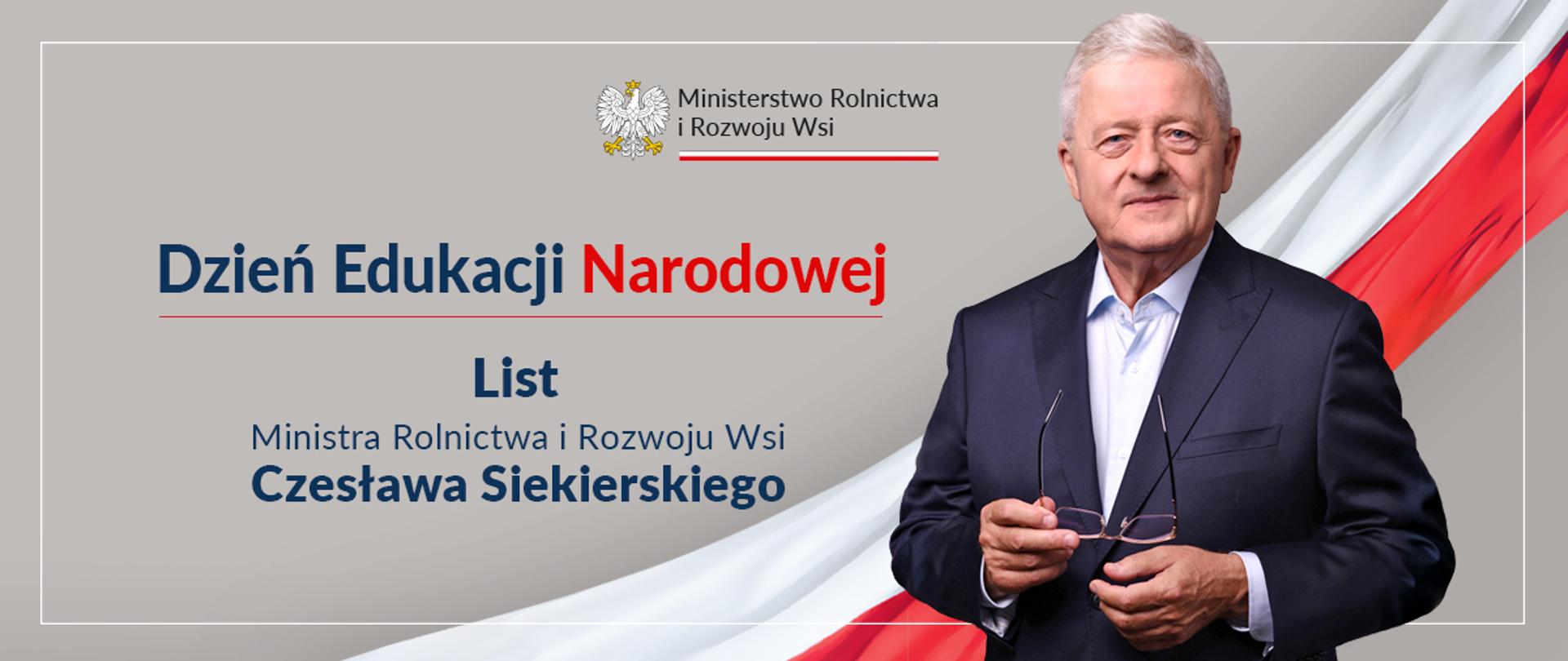 Dzień Edukacji Narodowej – list Ministra do Nauczycieli i Pracowników Oświaty Rolniczej