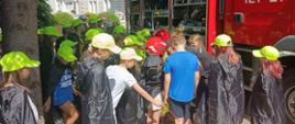Bezpieczne wakacje dzieci i młodzieży – prelekcje kazimierskich strażaków
