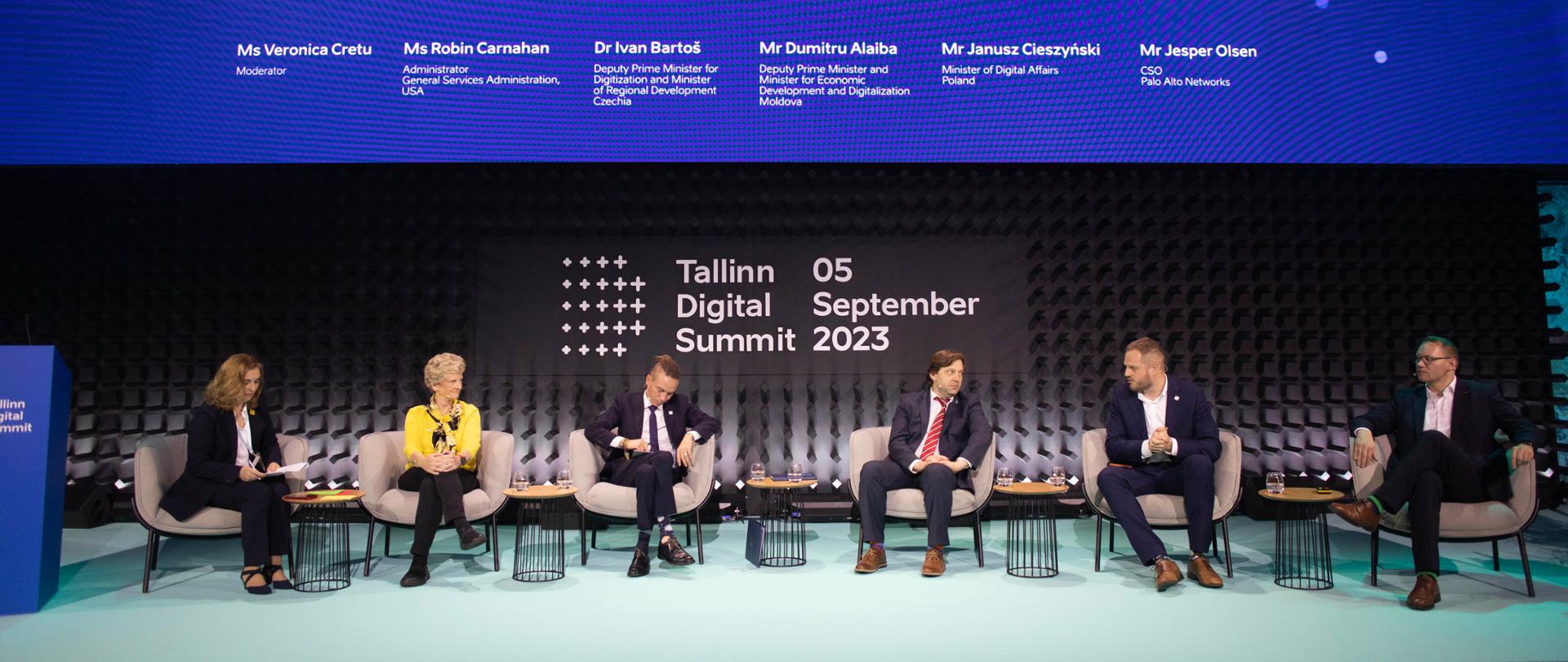 Tallinn Digital Summit z udziałem Ministra Cyfryzacji Janusza Cieszyńskiego