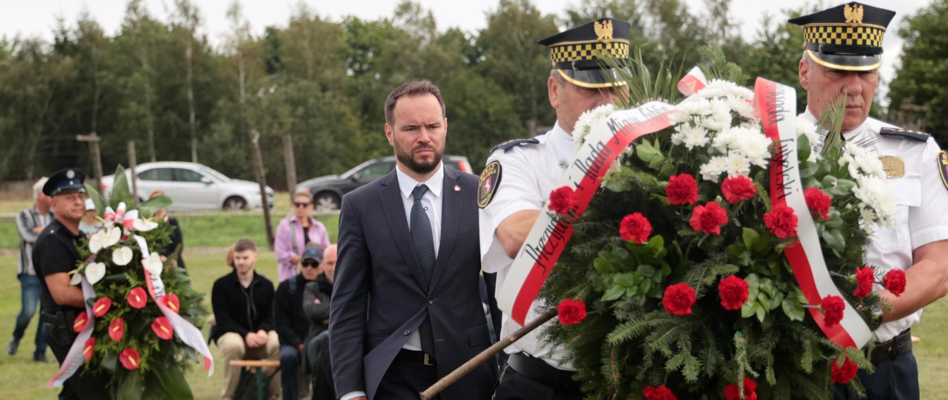 80. rocznica likwidacji niemieckiego nazistowskiego obozu koncentracyjnego na Majdanku