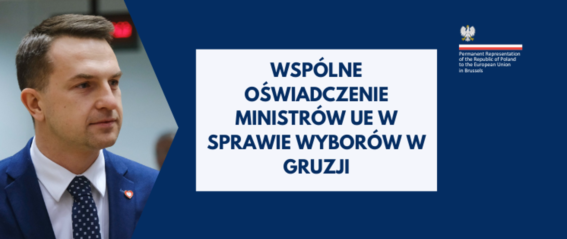 Szłapka oświadczenie w sprawie Gruzji