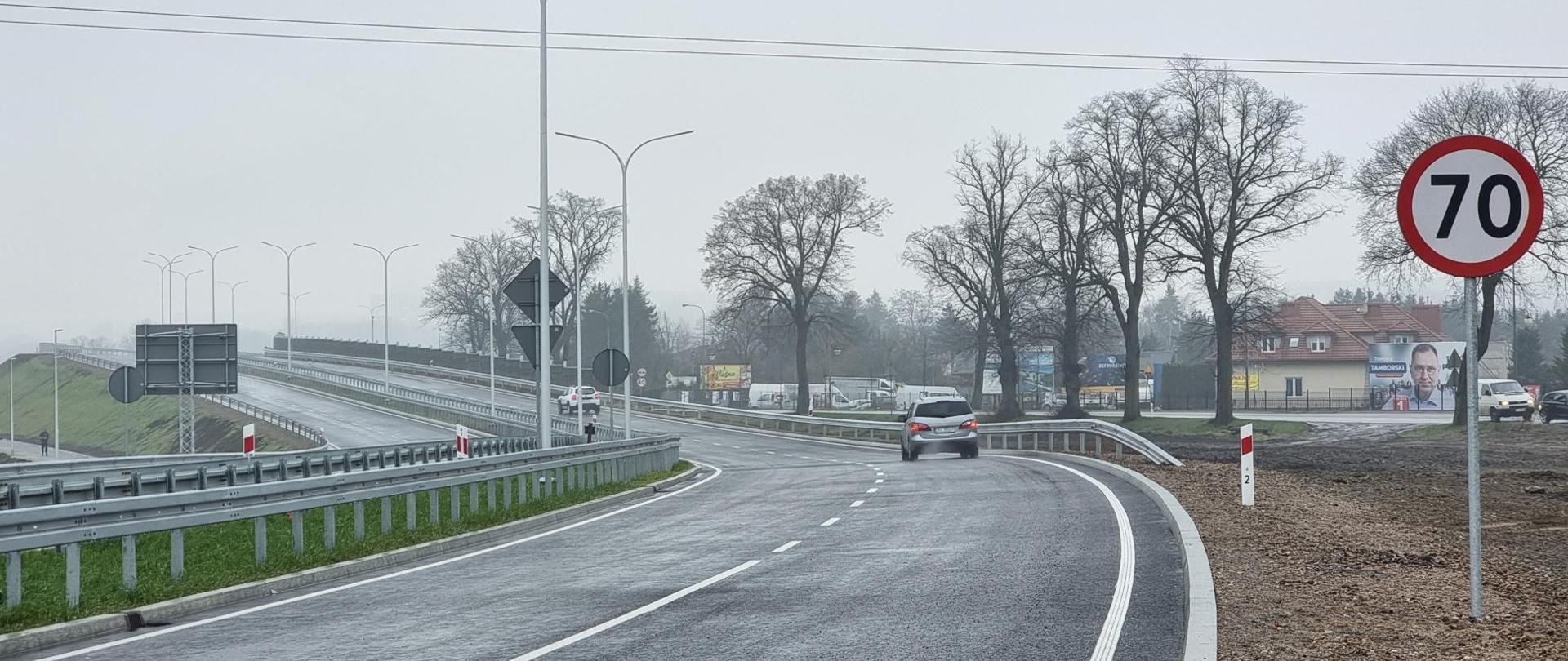 Kierowcy jadą już dwiema jezdniami DK11 w Kołobrzegu