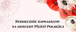 Koncert pieśni polskiej - 5 listopada 2024 godzina 18.00