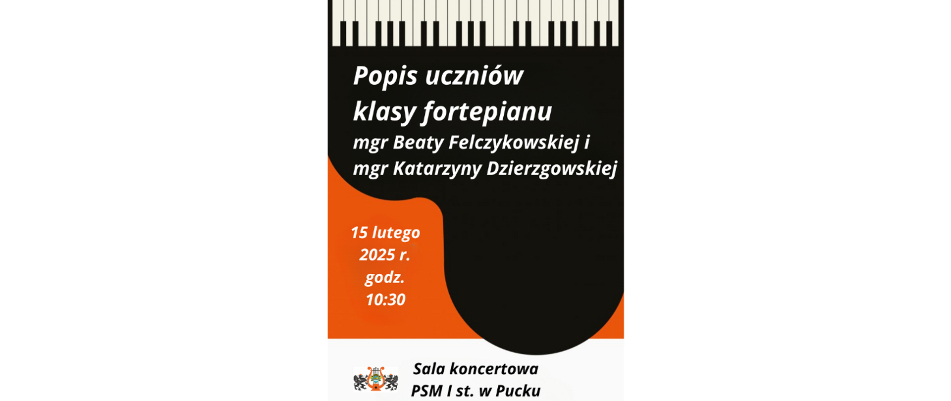 Popis uczniów klas fortepianu 