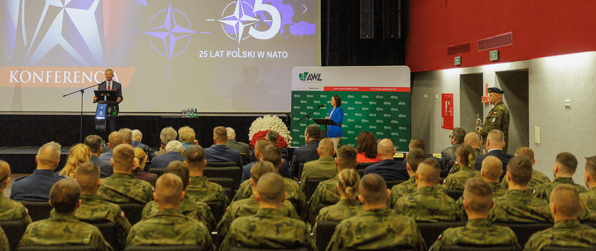 W siedzibie. 4 Regionalnej Bazy Logistycznej odbyła się konferencja „25 lat Polski w NATO”. 