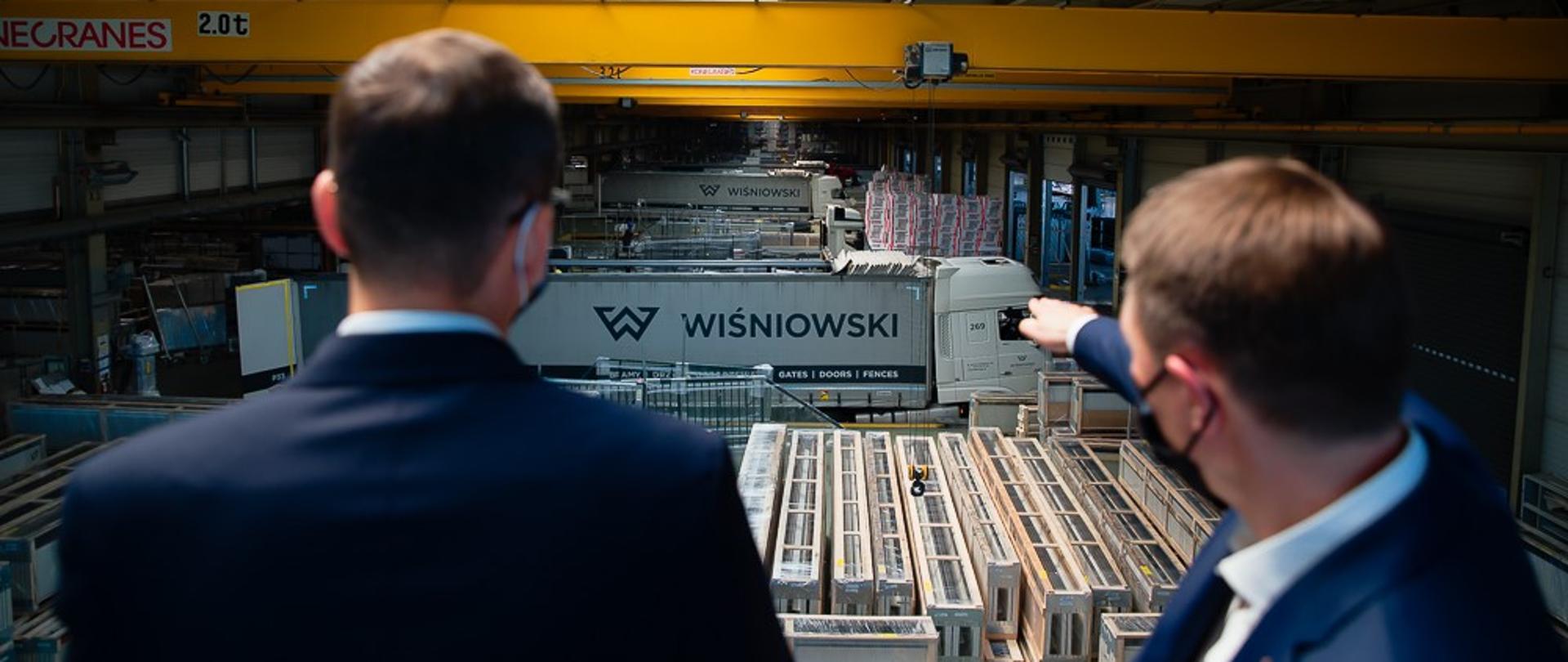 Visit to the Wiśniowski company.