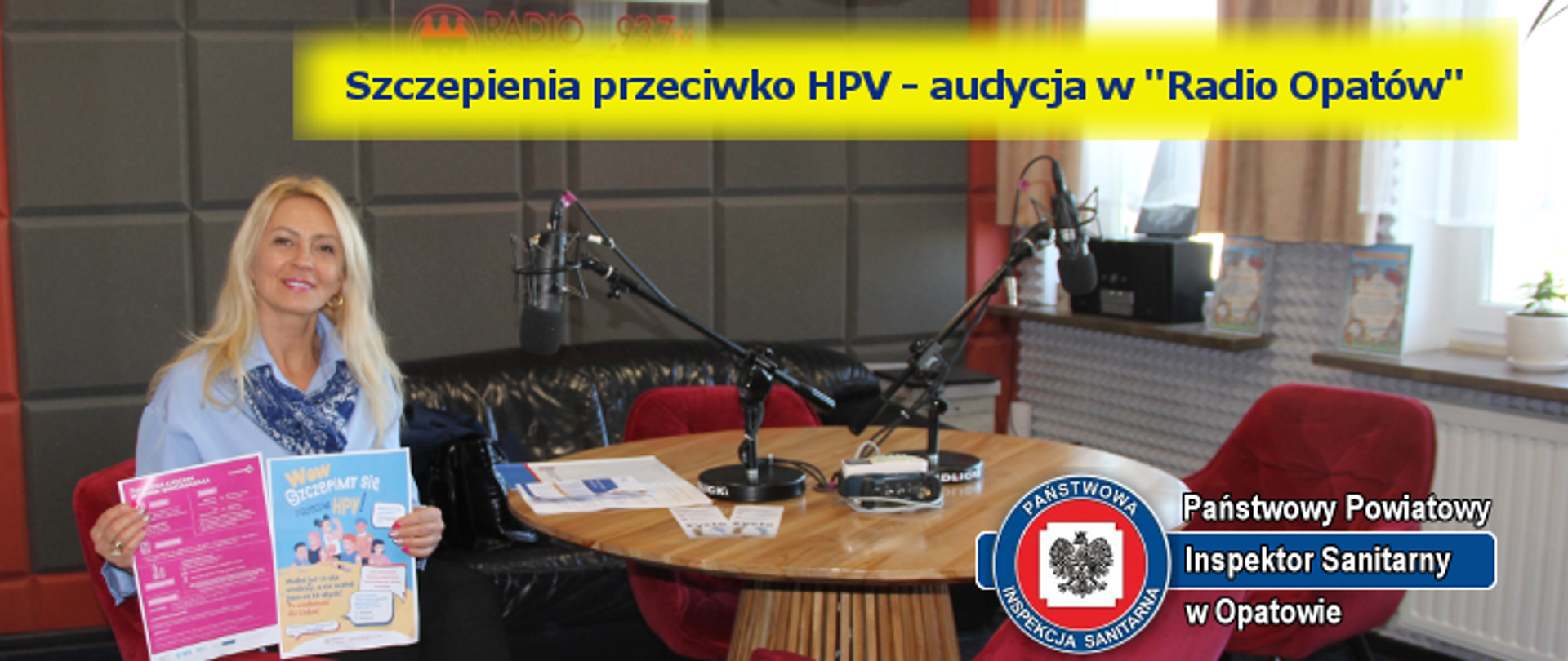 Szczepienia przeciwko HPV - audycja w Radio Opatów