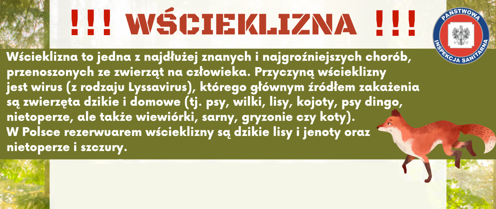 Uwaga Wścieklizna