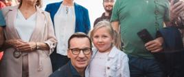 Prime Minister Mateusz Morawiecki at the Kindergarten and nursery unit in Wysocko Mały