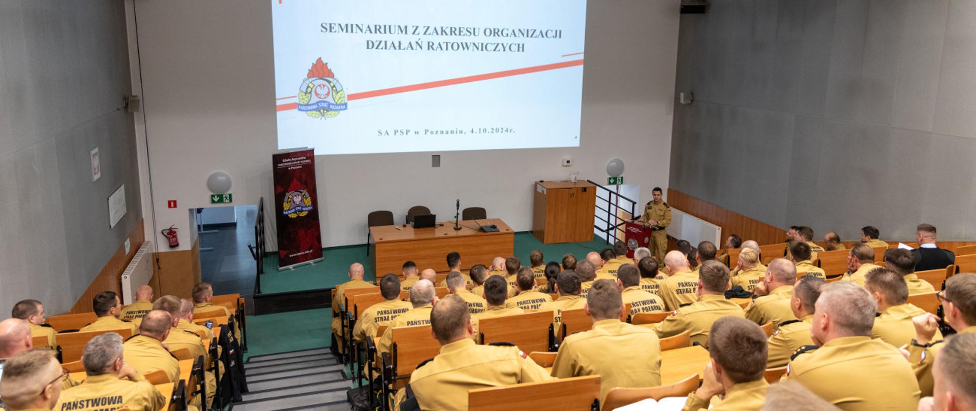 Seminarium z zakresu „Organizacji działań ratowniczych”